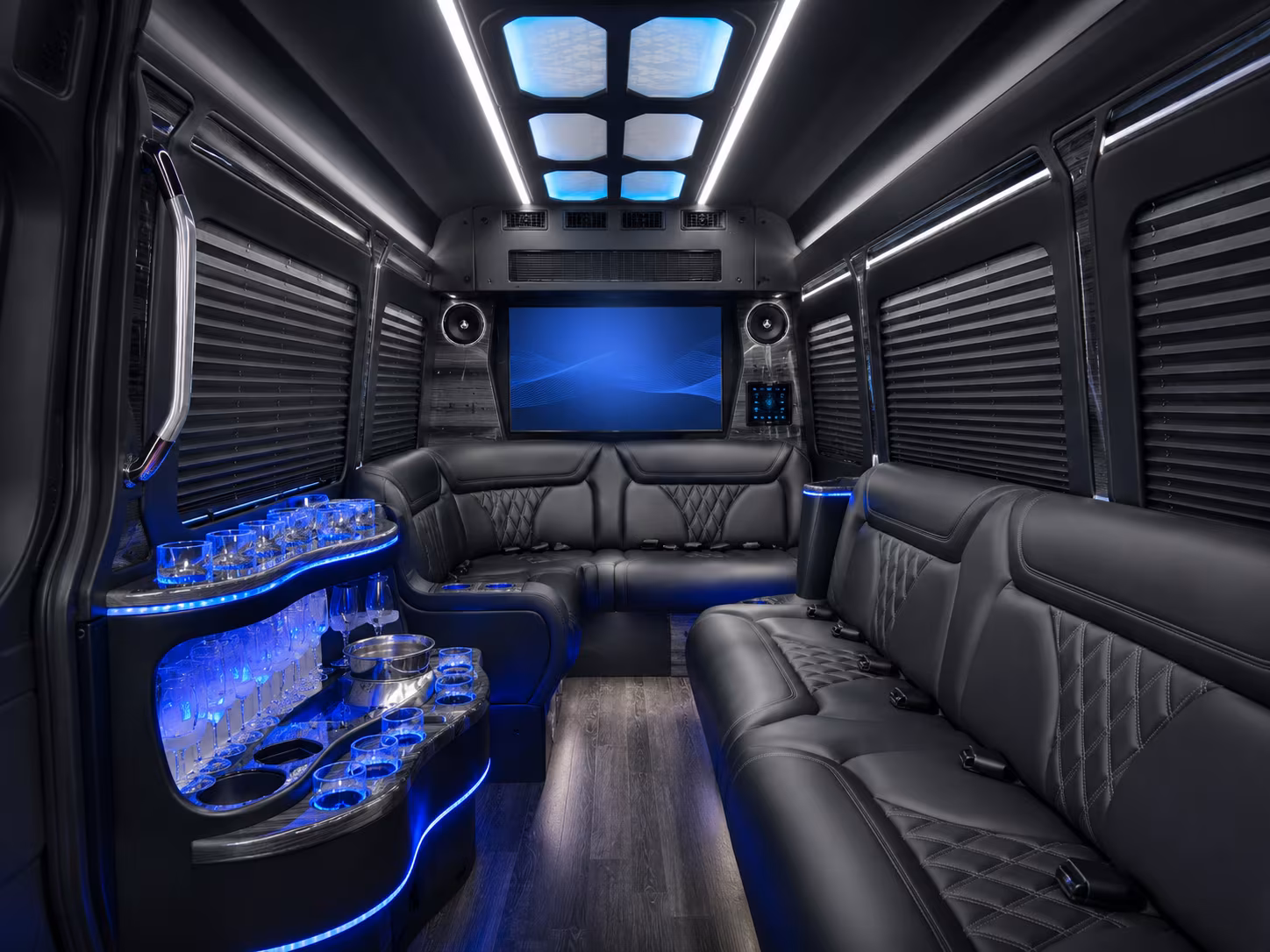 bus rentals for defense contractors and government training near gilroy