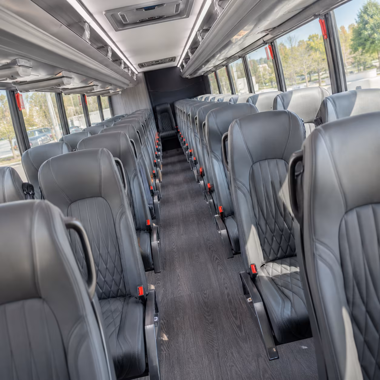 gilroy employee transportation onboard seating