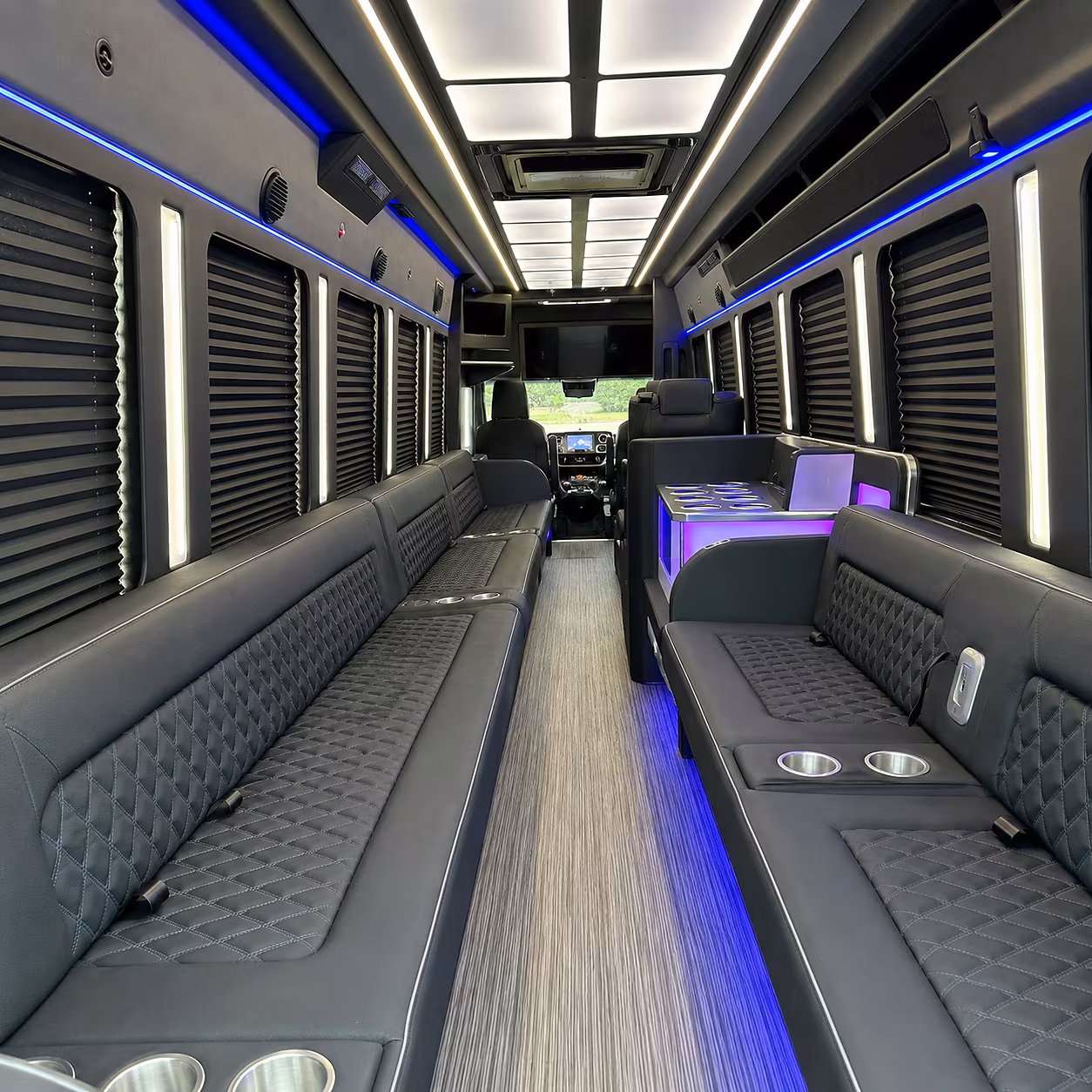 gilroy party bus inside