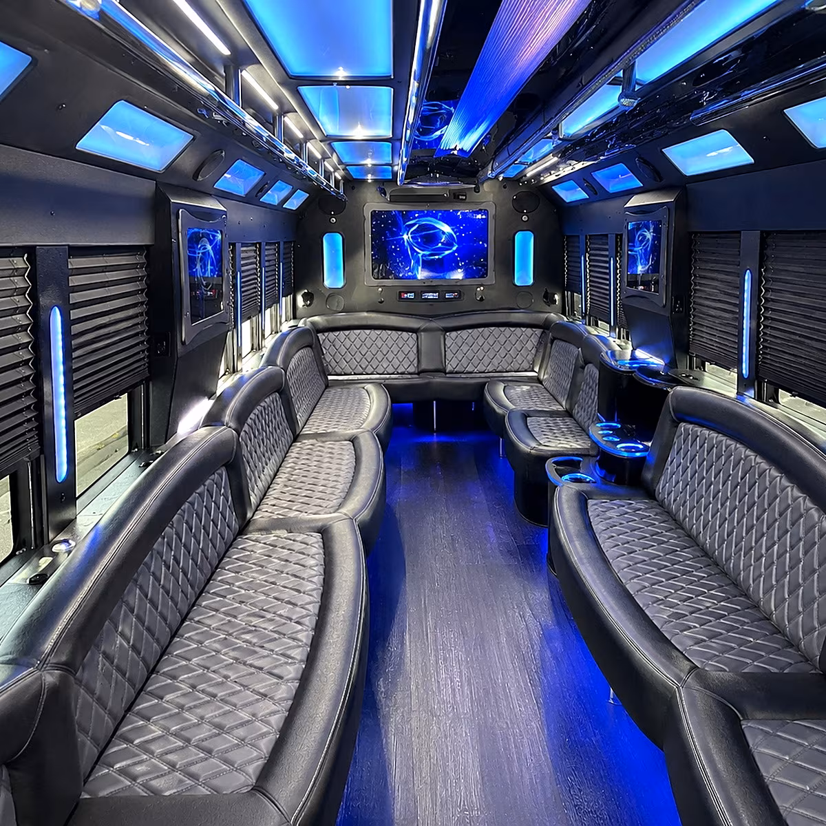 gilroy party bus interior