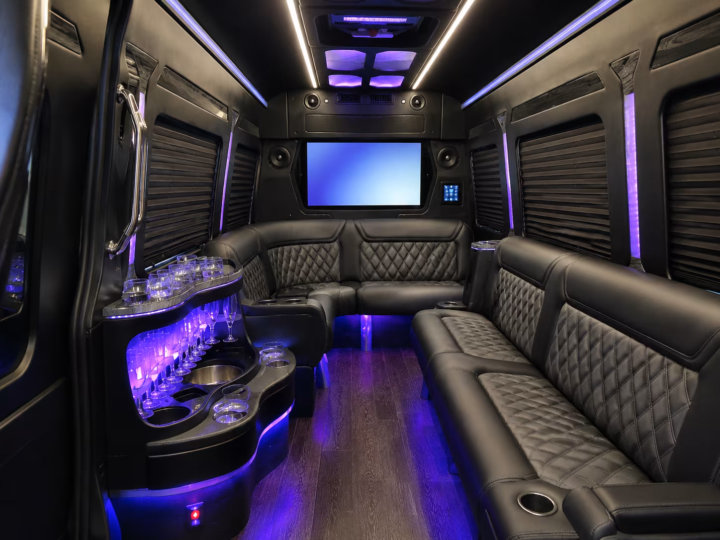 gilroy sprinter limousine interior