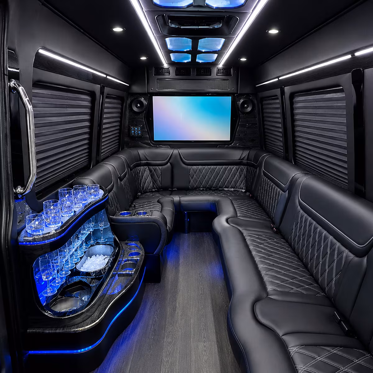 gilroy wedding party bus rental