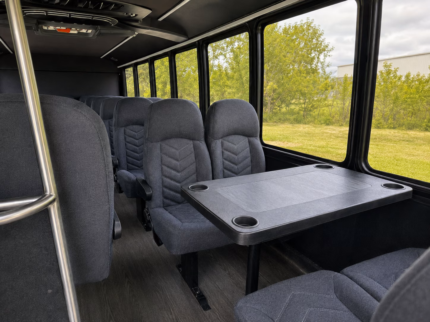 rehearsal dinner and post wedding brunch shuttle buses in gilroy